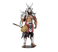 McFarlane Toys TM11048 Mortal Kombat 7IN Figuras WV7-SHAO (Platinum KAHN), Multicolor