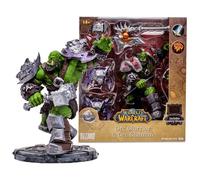 McFarlane Toys - World of Warcraft Orc: Warrior/Shaman (Común) Figura Posada a Escala 1:12