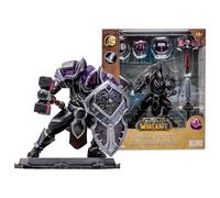McFarlane World of Warcraft Human: Paladin / Warrior (Epic) 6 Pulgadas Figura de Acción con Accesorios Intercambiables y Base de Exhibición