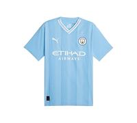 MCFC 770437-01 Home Authentic Jersey T-Shirt Unisex Team Light Blue-White Tamaño 3XL