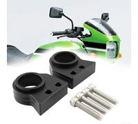 MCFHSH 2X Elevadores De Manillar Piezas De Motocicleta Extensor De Elevador De Manillar 20 Mm De Altura Elevadores De Manillar para K&awasaki Zzr-600 1990-2008 ZZR600
