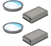 McFilter I 2 Juego de filtros adecuado para la aspiradora Rowenta RO3731EA Compact Power Cyclonic, contiene 4 filtros: 2 cartuchos filtrantes y 2 filtros redondos. Alternativa para ZR005901