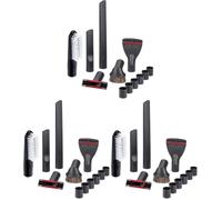 McFilter Juego de boquillas de 12 piezas | Conector de tubo Ø 32/35 mm | Universal, compatible con muchas marcas como Bosch, Siemens, Miele, Kärcher, Rowenta, Severin, AEG y otras (Paquete de 3)