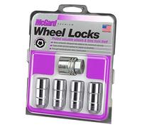 McGard 24205 Chrome Cone Seat Wheel Locks (M14 x 2.0 Thread Size) - Set of 4 by McGard