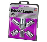 McGard 24538 Chrome Cone Seat Wheel Locks (1/2-20 Thread Size) - Set of 5 by McGard