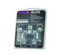 McGard 26001 SUB - Tornillos antirrobo para ruedas (base plana, M12 x 1,25, longitud del vástago 35,3 mm, SW19), color negro