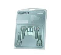 McGard 27000SL Ultra High Security - Tornillos antirrobo para rueda (base cónica, M14 x 1,5, longitud del vástago 32,0 mm, SW19)