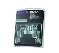 McGard 27179 SUB - Tornillos antirrobo para ruedas (base cónica, M12 x 1,5, longitud del vástago 26,4 mm, SW17), color negro