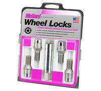 McGard 27201SU Tuner - Tornillos antirrobo para ruedas (base cónica, M14 x 1,5, longitud del vástago 29,5 mm, SW17)