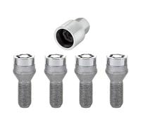 McGard 27226 Chrome Bolt Style Cone Seat Wheel Locks (M14 x 1.25 Thread Size) - Set of 4