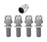 McGard 28025SU Standard - Tornillos antirrobo para ruedas (base esférica, M14 x 1,50, longitud del vástago 41,0 mm, SW17)