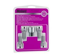 McGard 28028SU Standard - Tornillos antirrobo para ruedas (base esférica, M12 x 1,50, longitud del vástago 24,1 mm, SW17)