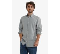 McGregor Flannel Melange Oxford Shirt Medium Grey Talla: S | Camisas de Trabajo Outlet | Hombre | Gris
