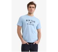 McGregor New York T-shirt Light Blue Talla: S | Camisetas con Decoración Impresa Outlet | Hombre | Azul
