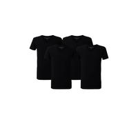 McGregor Premium - Stretch T-shirt - 4-pack Black Talla: 3XL | Camisetas Básicas Outlet | Hombre | Negro