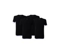 McGregor Premium - Stretch T-shirt - 4-pack Black Talla: M | Camisetas Básicas Outlet | Hombre | Negro