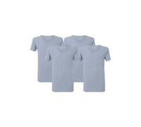 McGregor Premium - Stretch T-shirt - 4-pack Grey Talla: L | Camisetas Básicas Outlet | Hombre | Gris