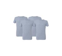 McGregor Premium - Stretch T-shirt - 4-pack Grey Talla: XXL | Camisetas Básicas Outlet | Hombre | Gris