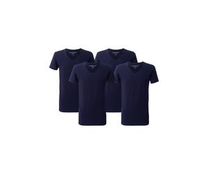 McGregor Premium - Stretch T-shirt - 4-pack Navy Talla: XXL | Ropa Interior Outlet | Hombre | Azul