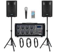 McGrey BP-215 Bandpack Sistema PA 150 Vatios, 35 mm, Salidas: 2X Jack de 6