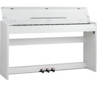 McGrey DP-18 WM E-Piano - 88 teclas ponderadas con mecanismo de martillo y sensibilidad al tacto - 128 sonidos - Función dual y split - Cubierta para teclado - 3 pedales - Blanco mate