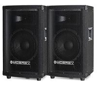 McGrey TP-8 Par de Altavoces DJ y para Fiestas, Woofer: 8" (20 cm)