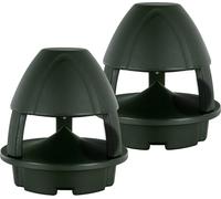 McGrey WPL-660GN BT Par Altavoces Outdoor 360° - 2 Altavoces Activos 2 vías para jardín - Bluetooth 10m - Sonido 360° - Resistente Agua y UV (IP56) - Verde