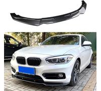 MCHDMI Parachoques Delantero de Lip Kit Cuerpo Alerón para BMW 1 Series F20 F21 116i 118i 120i 2015-2019, Plástico reforzado con fibra (FRP), Negro, Pintado