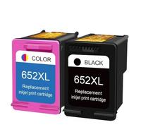 MCHkR Cartucho de Tinta remanufacturado Color del Chorro de Tinta de 652 XL 652xl Compatible con 652 2135 1118