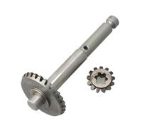 MCHkR Conjunto de Engranaje Delantero con piñón del Eje de la hélice 646-45560 646-45551 Compatible con 2HP 2T 2A 646-45560-00