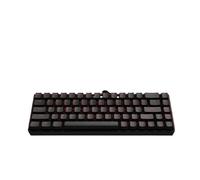 MCHkR FR68 RGB Teclado mecánico 68 RT 0.04 mm 8k Gaming Hotswap Interruptor no magnético para Jugadores(Black)