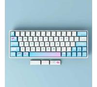 MCHkR Hot Swap RGB Teclado mecánico con cableado con Interruptor magnético Activador rápido para Juegos de Juego y compatibilidad(HM66)