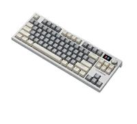 MCHkR LT84 84 RGB retroiluminado Teclado mecánico Diseño de Intercambio de Intercambio cableado inalámbrico para Jugadores compatibles con múltiples Dispositivos(LT84 Wireless 01)
