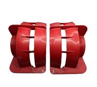 MCHkR Protector de hélice fueraborda Rojo de 14 Pulgadas, Protector de hélice Marina para Barco, Motor de 70HP a 100HP