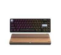 MCHkR Rain65 Teclado mecánico Wired Interruptor magnético RGB HotSwap 67 COMPABLE(Black Magnetic)