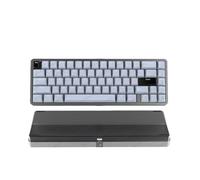 MCHkR Rain65 Teclado mecánico Wired Interruptor magnético RGB HotSwap 67 COMPABLE(Silver Magnetic)
