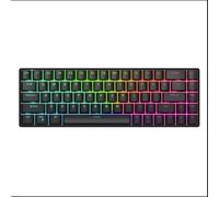 MCHkR RAVEN68 68 Kiley Switch magnético Teclado de Juego con Swap Hot mecánico RGB Disparador rápido para Jugadores de FPS(Black RGB)