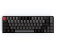 MCHkR RAVEN68 68 Kiley Switch magnético Teclado de Juego con Swap Hot mecánico RGB Disparador rápido para Jugadores de FPS(Black Gray No RGB)