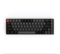 MCHkR RAVEN68 68 Kiley Switch magnético Teclado de Juego con Swap Hot mecánico RGB Disparador rápido para Jugadores de FPS(Gray RGB)