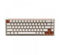 MCHkR Teclado mecánico con de magger68 con interruptores magnéticos Diseño de Aluminio de latencia Disparador Personalizado para Juegos de PC(Pro White)
