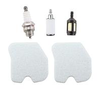 MCHNIC 2 filtros de aire con bujía para motosierra Husqvarna 120 Mark2, 235 235E 236 236E 240 240E