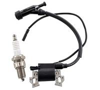 MCHNIC Bobina de encendido con bujía para Scheppach HP 800S/34202 placa vibratoria de repuesto # 3904604060