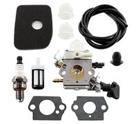 MCHNIC Carburador con filtro de aire bujía juego para soplador Stihl BG86 SH56 SH56C SH86 SH86C BG86CE BG86Z BG86CEZ soplador de hojas sustituye a Zama C1M-S261B, 4241 120 0616