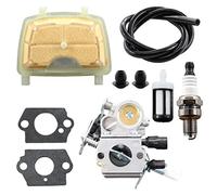 MCHNIC Carburador con filtro de gasolina filtro de aire para motosierra Stihl MS171 MS181 MS201 MS211 MS 181 171 211 motosierra sustituye a 1139 120 0612 Zama carburador C1Q-S123B C1Q-268C C1Q-S269