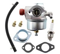 MCHNIC Carburador con junta de bujía para cortacésped Tecumseh Motor 632795 632795A, LAV 30, LAV 35, LAV 40, LAV 50, TVS75, TVS90, TVS100, ECV100, TVS105, TVS115, TVS120