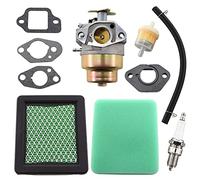 MCHNIC Carburador con junta filtro de aire para Honda GCV135 GCV160 GC135 GC160, GC 135 160 GCV 135 160 Motor HRB216 HRR216 HRS216 HRT216 HRZ216 Cortacésped sustituye a 16100-Z00 L-023