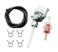 MCHNIC Grifo de gasolina M12 x 1 con manguera de gasolina, filtro de gasolina para Hercules Prima Kreidler Zündapp Moped Mofa Mokick