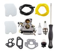 MCHNIC Kit de carburador con filtro de aire y bujía para motosierra Husqvarna 235 235E 236 236E 240 240E 120 MARK 2 Jonsered CS2234 CS2238 Repuesto 574719402 545072601