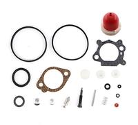 MCHNIC Kit de reparación de juntas de carburador para Briggs & Stratton 498260 398183 490937 492495 493762 498261 para 3,5-4 CV MAX Serie Quantum 12B800 12C700 12C800 12A800 0 motores cortadoras de