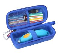 Mchoi Funda compatible con soporte organizador de almacenamiento 3Doodler Start+, solo funda, azul